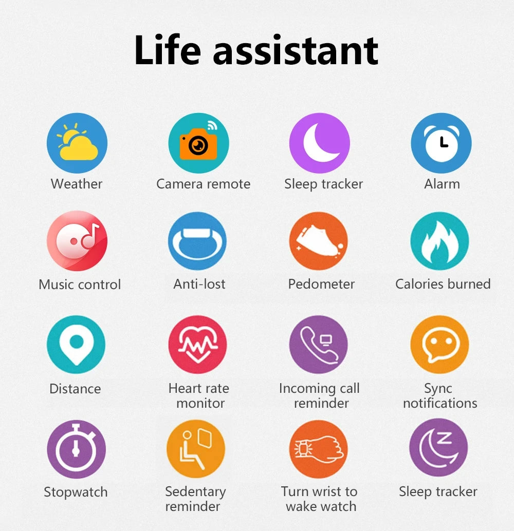 2025 nouvelle montre intelligente Bluetooth appel Message rappel homme femme cadeau plein écran tactile sport Fitness montre intelligente