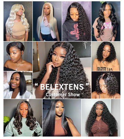 Tissage Humain Hair Deep Wave 20 22 pouces Tissage de Cheveux Brésiliens 100 % Humains Bundles Human Hair Extensions Cheveux Tissage Bouclé Cheveux Humain