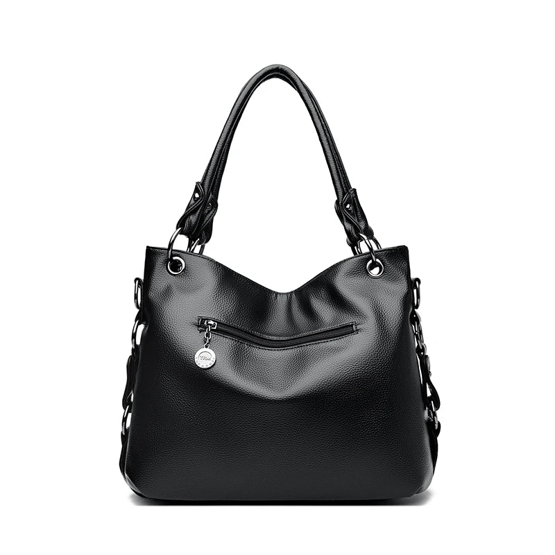 Trois couches de luxe fourre-tout décontracté femmes Sac de haute qualité en cuir Pu dames sacs à main pour femmes grand épaule sacs à bandoulière Sac nouveau