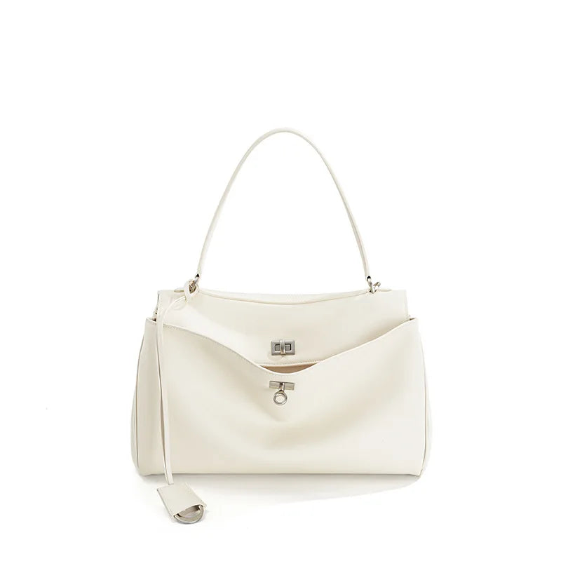 2025 Rodeo cuir grande capacité sac fourre-tout de banlieue sac à main à bandoulière unique sac à bandoulière sous les bras pour les déplacements élégants