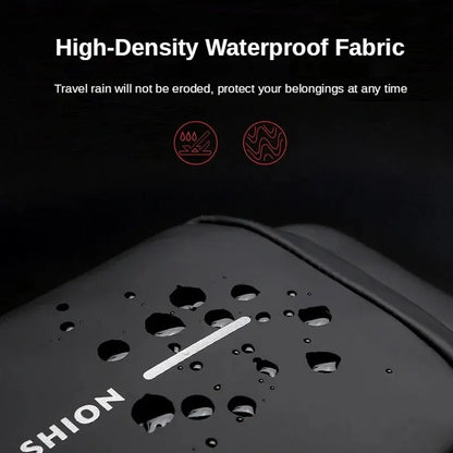 Sac à bandoulière antivol en cuir PU pour homme, sac de poitrine, classique, multifonctionnel, initié, créateur de marque, nouveau