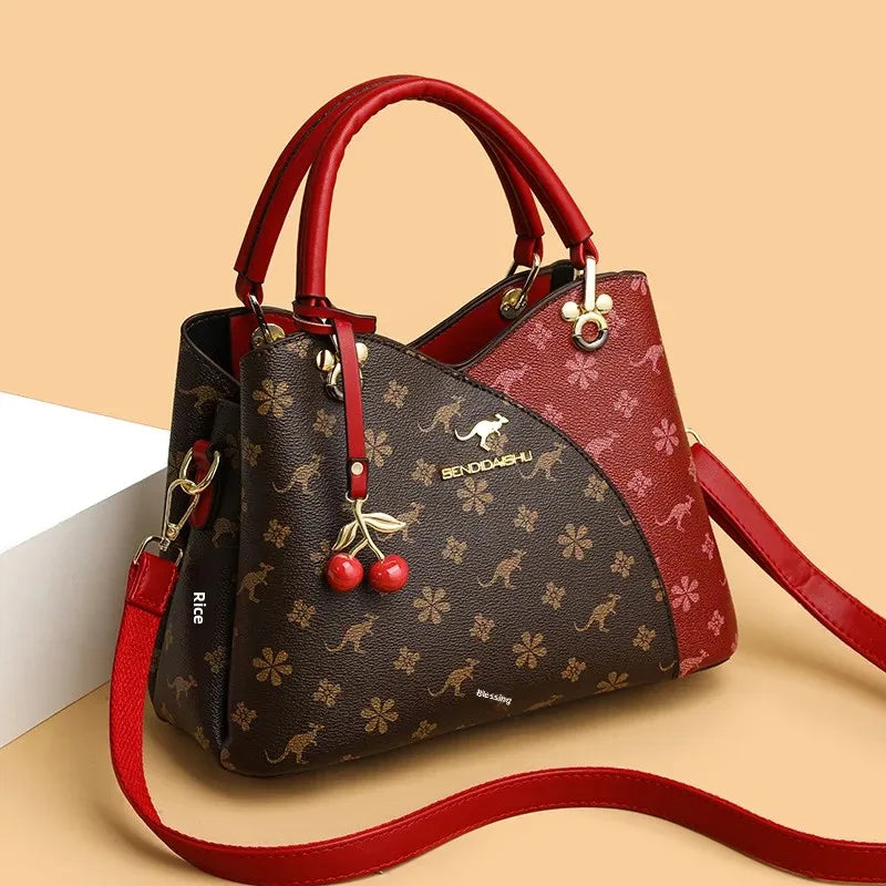 Kangourou femmes sac à main épaule sac à bandoulière automne nouveau Style à la mode maman sac grande capacité fermeture à glissière dames sac à main