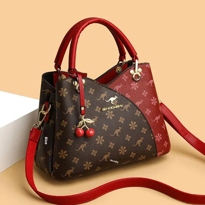 Kangourou femmes sac à main épaule sac à bandoulière automne nouveau Style à la mode maman sac grande capacité fermeture à glissière dames sac à main