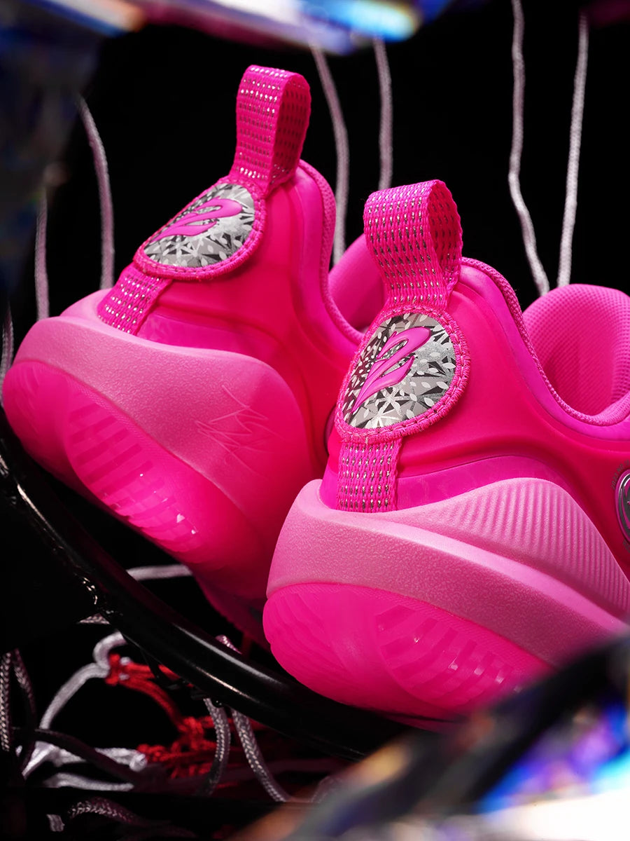 Rigorer BP1 'Kaleidoscope' chaussures de basket-ball hommes bas résistant à l'usure antidérapant professionnel réel Combat Sport baskets