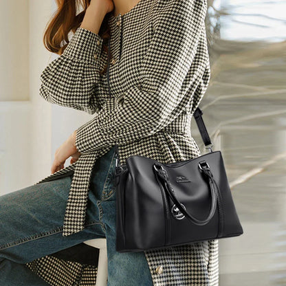 Véritable marque de luxe concepteur femmes sacs de haute qualité en cuir épaule bandoulière messager fourre-tout grand sac à main sacs à main