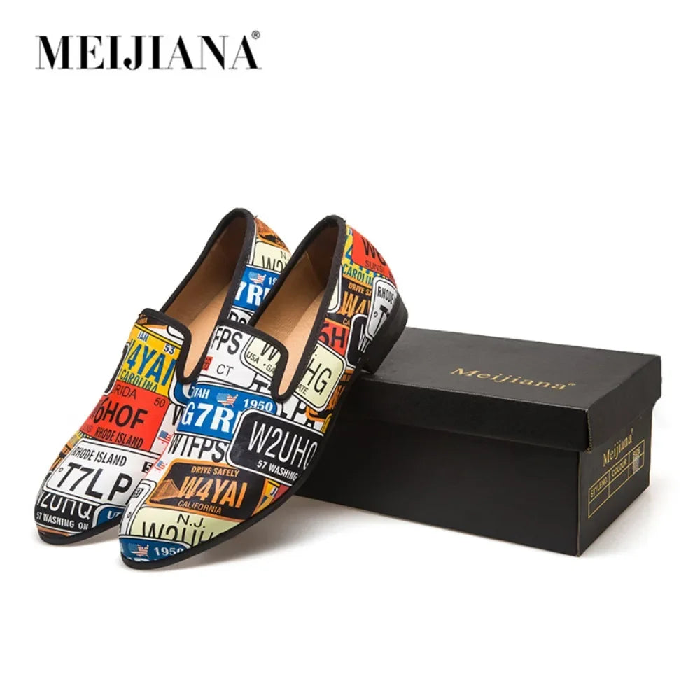 Mocassins College de style britannique pour hommes, chaussures décontractées pour hommes, chaussures respirantes pour gentleman, robe de mariée, chaussures queFormal pour la fête, taille 47