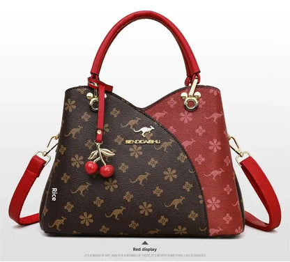 Kangourou femmes sac à main épaule sac à bandoulière automne nouveau Style à la mode maman sac grande capacité fermeture à glissière dames sac à main