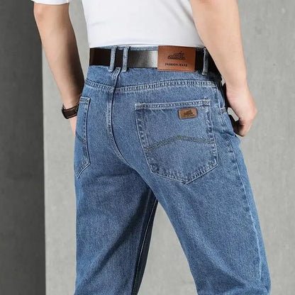 Jean pour hommes, vêtements de travail, pantalon de Cowboy, mode, haute qualité, Original, classique, droit avec poches, Baggy, nouvelle collection 2024
