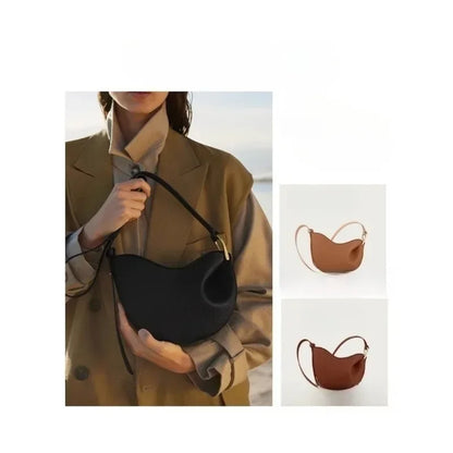 Sac à pois français populaire pour femmes, nouveau petit Design sous les bras, sac à bandoulière simple en cuir pour femmes, 2025