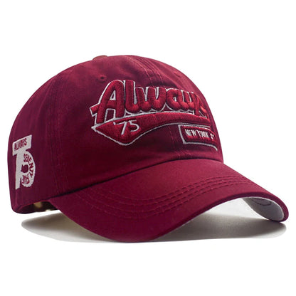 Casquette de Baseball en coton pour femmes et hommes, à la mode, décontractée, rétro, brodée, sport, Snapback, Hip Hop, à rebond, nouvelle collection 2023