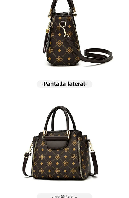 Sli Red Valley – sac à main tendance en cuir PU souple pour femmes, sac à bandoulière en matériau de qualité, grande capacité