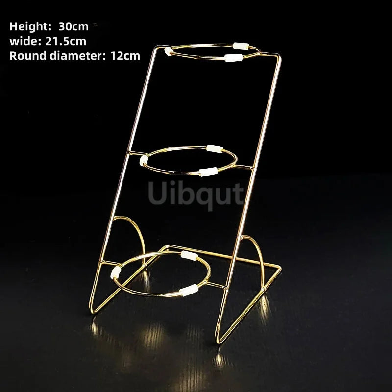 Support de bol doré pour Sauce à bouche Oblique en acier inoxydable, Pot chaud, panier d'assaisonnement pour Buffet, Pot plat, récipient, bol sphérique pour salade