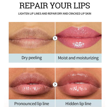 Gelée liquide hydratante et éclaircissante, huile de baume Jules, parfum de fruits Jules Lines Jelly Pout, verre brillant