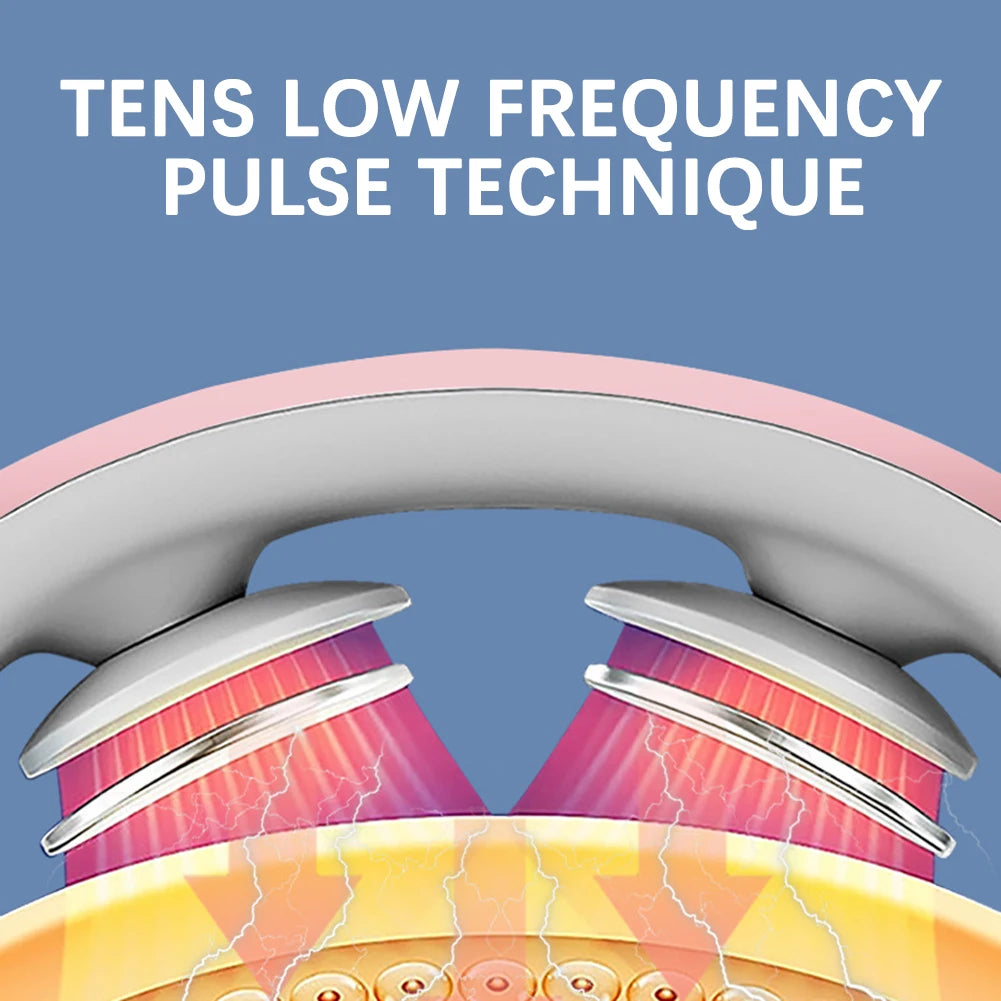 Masseur musculaire relaxneck avec un dispositif de massage du cou de la douleur musculaire de la chaleur pour le bureau de l'auto à domicile