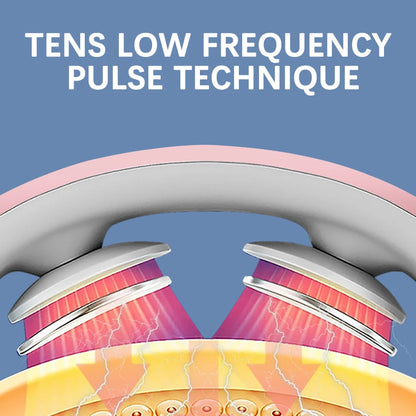 Masseur musculaire relaxneck avec un dispositif de massage du cou de la douleur musculaire de la chaleur pour le bureau de l'auto à domicile