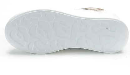 9cm femmes chaussures grosses baskets Air maille évider en cuir véritable blanc chaussures compensées plate-forme talon pompes Mujer Bombas