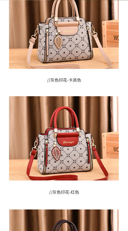 Sac à main à bandoulière alertes onale imprimé pour femme, sac à main à la mode, grande capacité, initié, rétro classique, urbain, nouveau