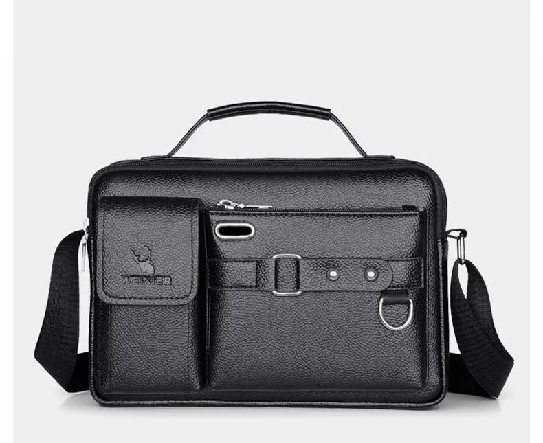 Sac à bandoulière en cuir PU pour hommes, sacs de poitrine imperméables, sacs de voyage, sacoches à la mode, offre spéciale