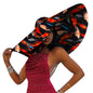 Chapeau de plage africain pour femmes, casquette Ankara à large bord, protection solaire, produit personnalisé, mode estivale