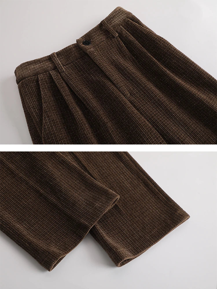 Hiver rose café noir bureau dames pantalon costume femmes femme affaires vêtements de travail veste Blazer et pantalon formel 2 pièces ensemble