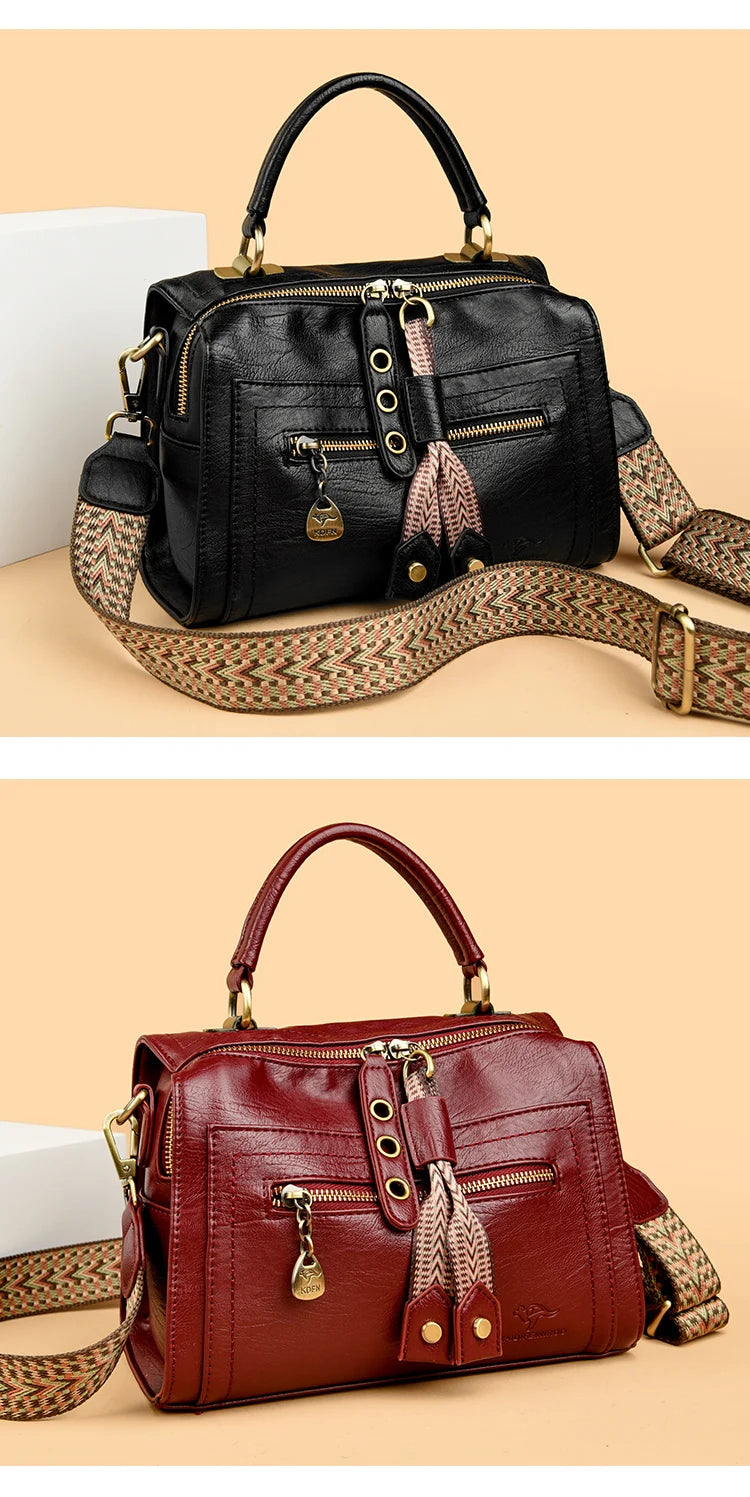 Femmes en cuir souple sacs à poignée supérieure sacs à Main de créateur de luxe dames grand Sac à bandoulière fourre-tout décontracté Sac de transport A Main