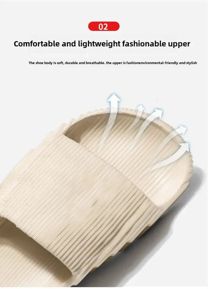 Pantoufles d'été de grande taille pour hommes, pantoufles de Style coréen à la mode avec semelle épaisse, pantoufles de Couple polyvalentes en PVC, nouvelle collection