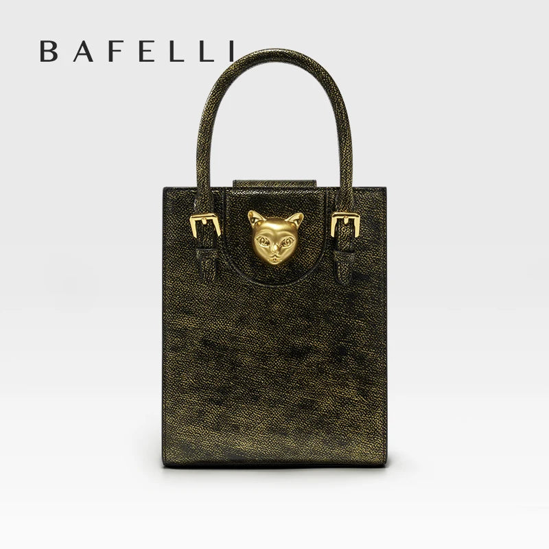 BAFELLI 2025 nouveau sac à main pour femmes chat marque de luxe concepteur STYLE ORIGINAL tendance épaule sacs décontractés MINI fourre-tout bandoulière