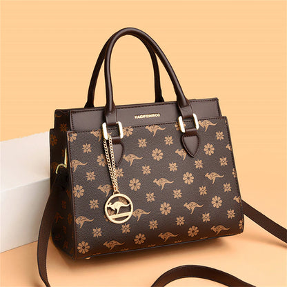 Sacs à bandoulière en cuir College pour femmes, sac à main de luxe pour femmes, sac fourre-tout Messenger, haute qualité, 2024