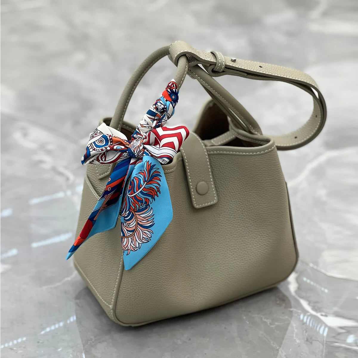 Sac seau en cuir de grande capacité pour femmes, Design de luxe, sacs à main en cuir de vache de haute qualité, sac de dîner élégant haut de gamme pour dames