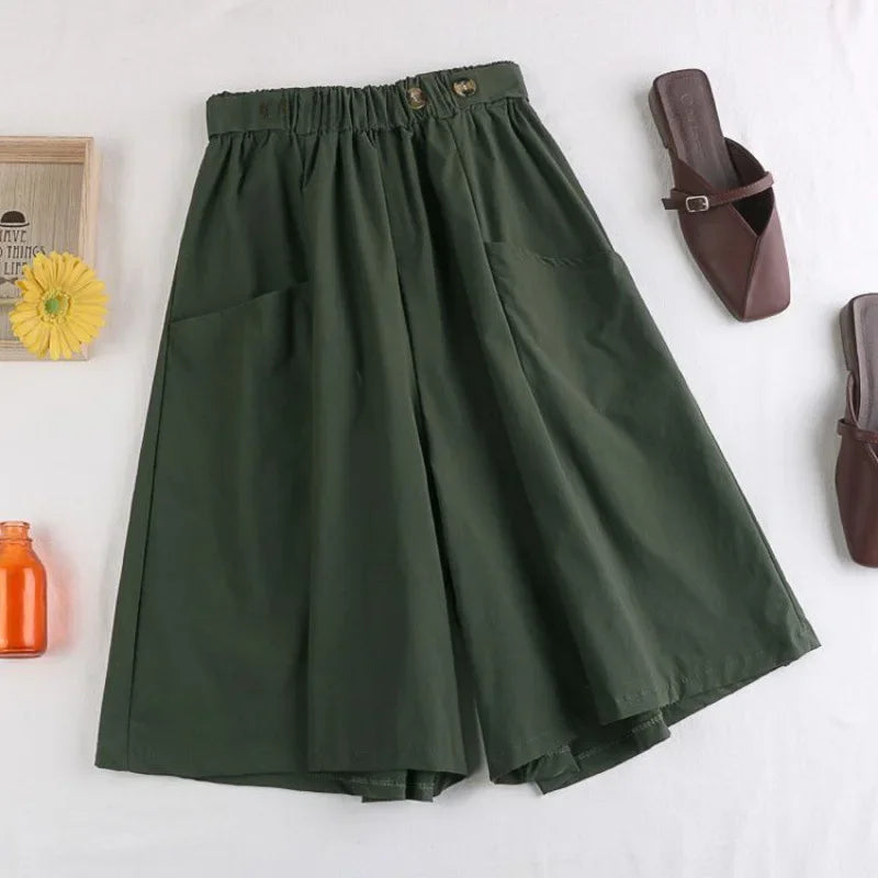 Jupe amincissante pour femme, pantalon moulant, taille élastique, couleur unie, nouveau style, été
