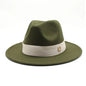 Nouveau chapeau Fedora pour femmes hiver élégant mode formelle mariage décorer église casquette Panama fête Jazz chapeau chapeau femme
