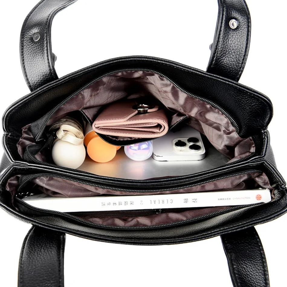 2024 véritable mode 3 couches de luxe femmes sacs concepteur de haute qualité en cuir souple sac à bandoulière sacs à bandoulière pour les femmes