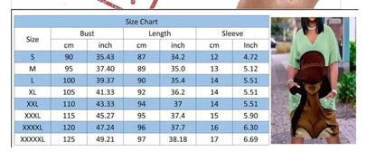 Robe d'été ample à manches courtes pour femmes, grande taille