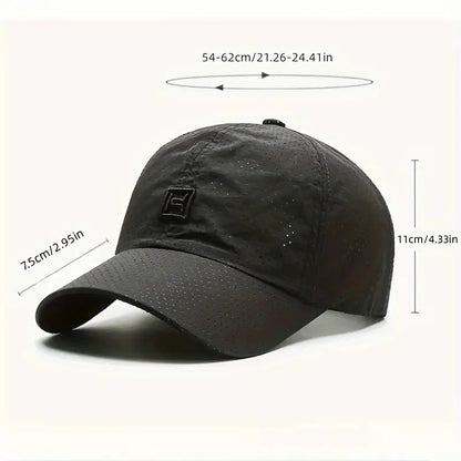 Casquette de Baseball unisexe, pare-soleil respirant à séchage rapide avec motif tendance pour la pêche en plein air