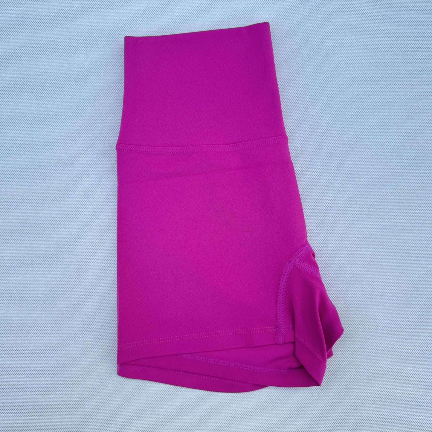 Femmes Fitness Sport court taille haute Yoga court Legging Squatting preuve entraînement complet Jog athlète couleur unie court