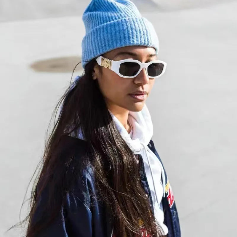 Petites lunettes De soleil rectangulaires hommes femmes lunettes De soleil carrées nuances De voyage Vintage UV400 Gafas De Sol été ombrage lunettes