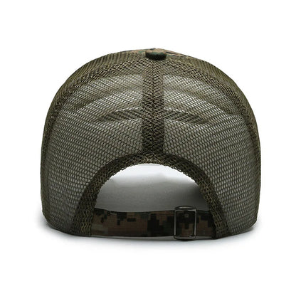Casquette de Baseball Camouflage drapeau américain pour hommes, tactique respirante en plein air, chapeau à visière d'alpinisme réglable et élégant