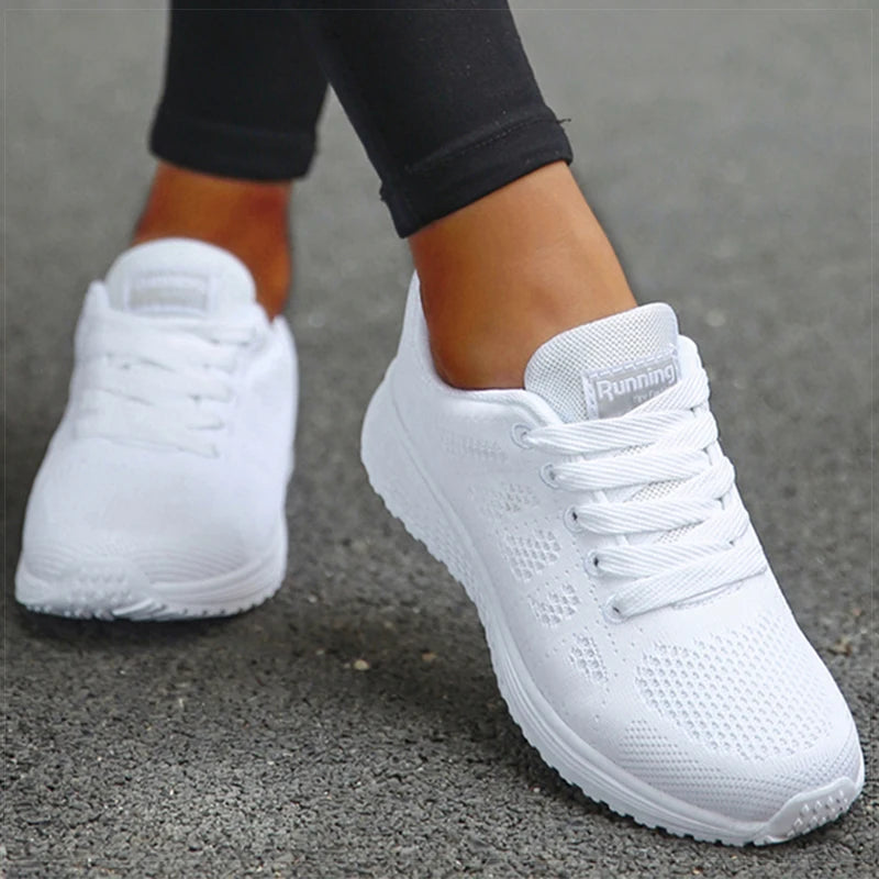 Baskets femme classiques chaussures de sport pour femmes baskets salle de sport chaussures blanches Zapatillas Mujer vulcaniser chaussures femmes baskets décontractées