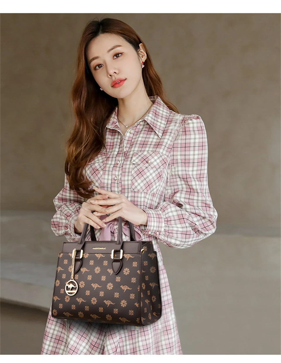 Sacs à bandoulière en cuir College pour femmes, sac à main de luxe pour femmes, sac fourre-tout Messenger, haute qualité, 2024