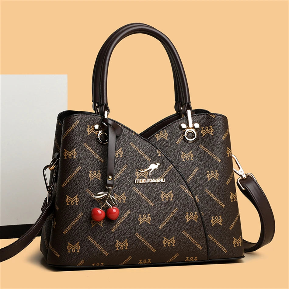 Sacs à main de luxe en cuir pour femmes, sacoches de styliste de grande capacité, à bandoulière, nouvelle collection 2024