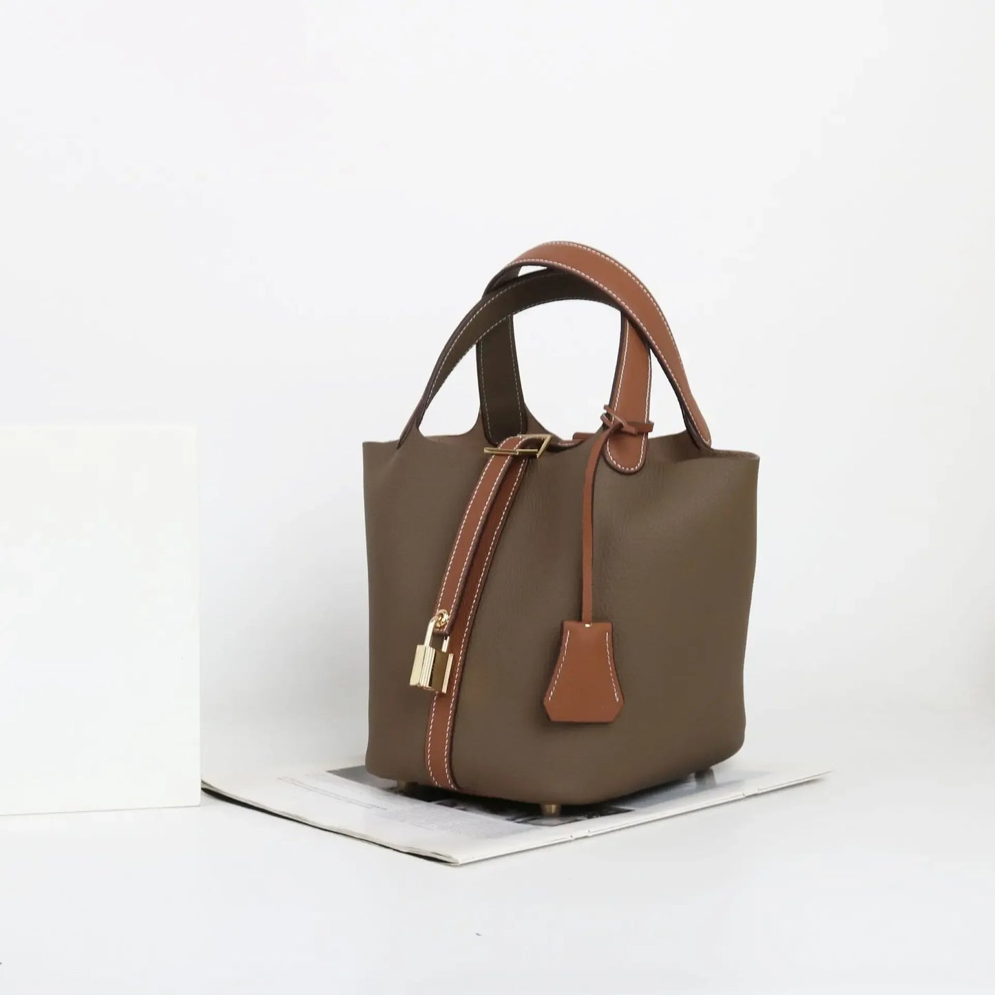 Sac à main en cuir de vache souple, panier de couche de sauna XVI, sac de détermination durable, fabriqué en Chine, nouvelle mode, 2024, E27