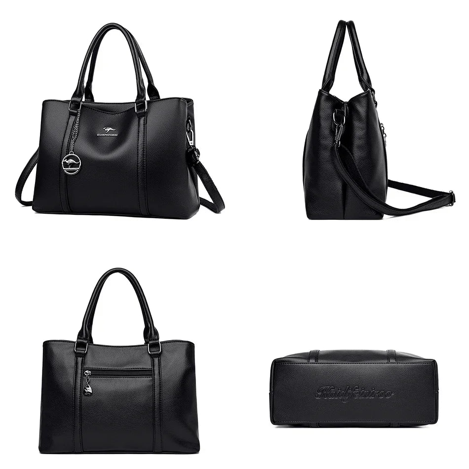 Véritable marque de luxe concepteur femmes sacs de haute qualité en cuir épaule bandoulière messager fourre-tout grand sac à main sacs à main