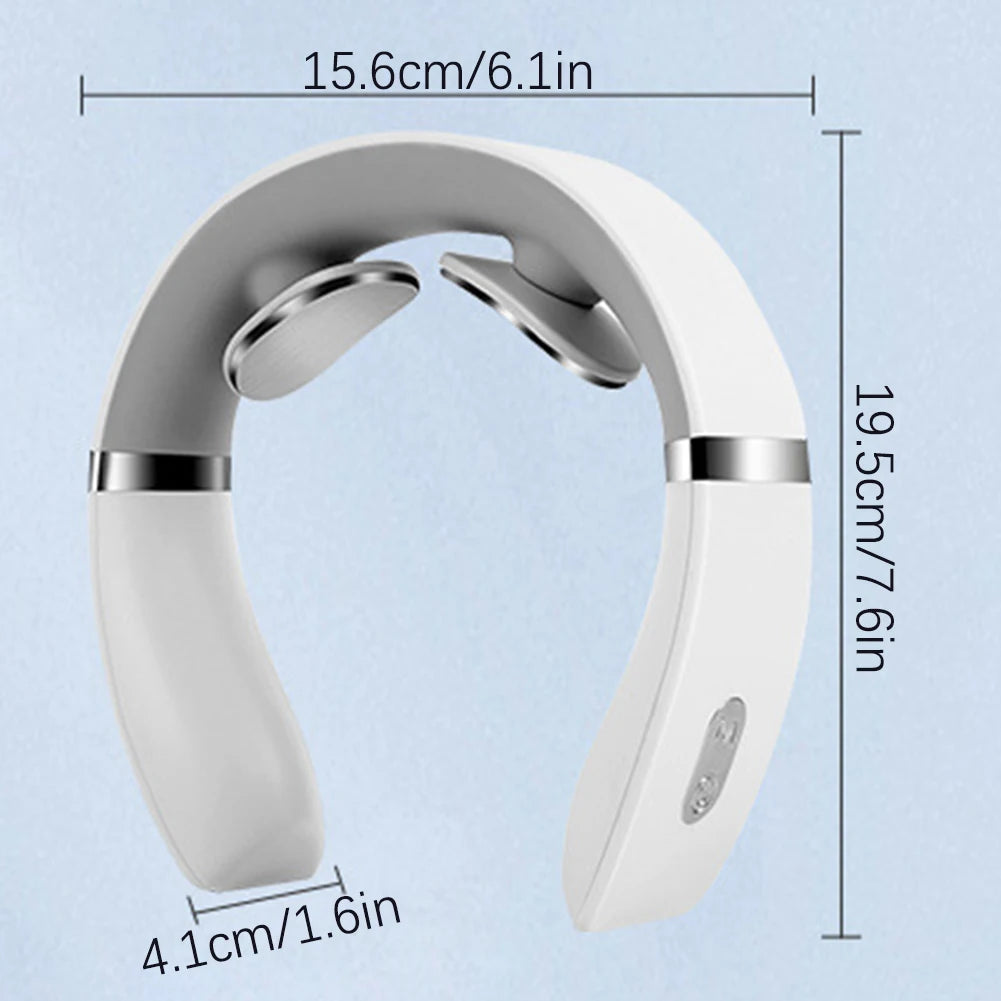 Masseur musculaire relaxneck avec un dispositif de massage du cou de la douleur musculaire de la chaleur pour le bureau de l'auto à domicile