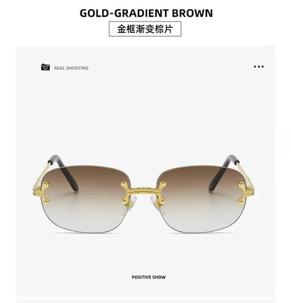 Petites lunettes De soleil en métal Vintage cadre ovale femmes lunettes De soleil hommes marque De luxe Design lunettes De soleil femmes miroir Gafas De Sol UV400