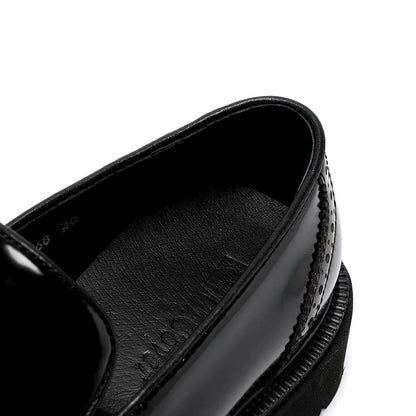 Mocassins d'été en cuir véritable pour hommes, chaussures d'été à enfiler, respirantes, semelle épaisse, richelieu, pompon, tenue décontractée