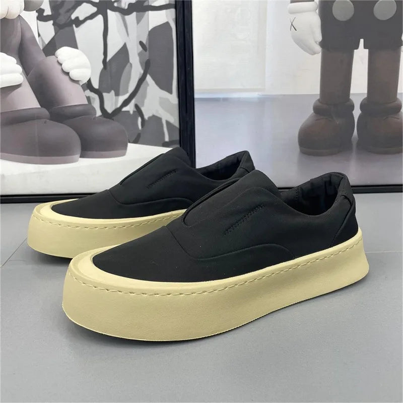 Hommes glace soie chaussures décontractées été nouveau respirant semelle souple chaussures plates décontractées toile chaussure en plein air confortable baskets homme Tenis