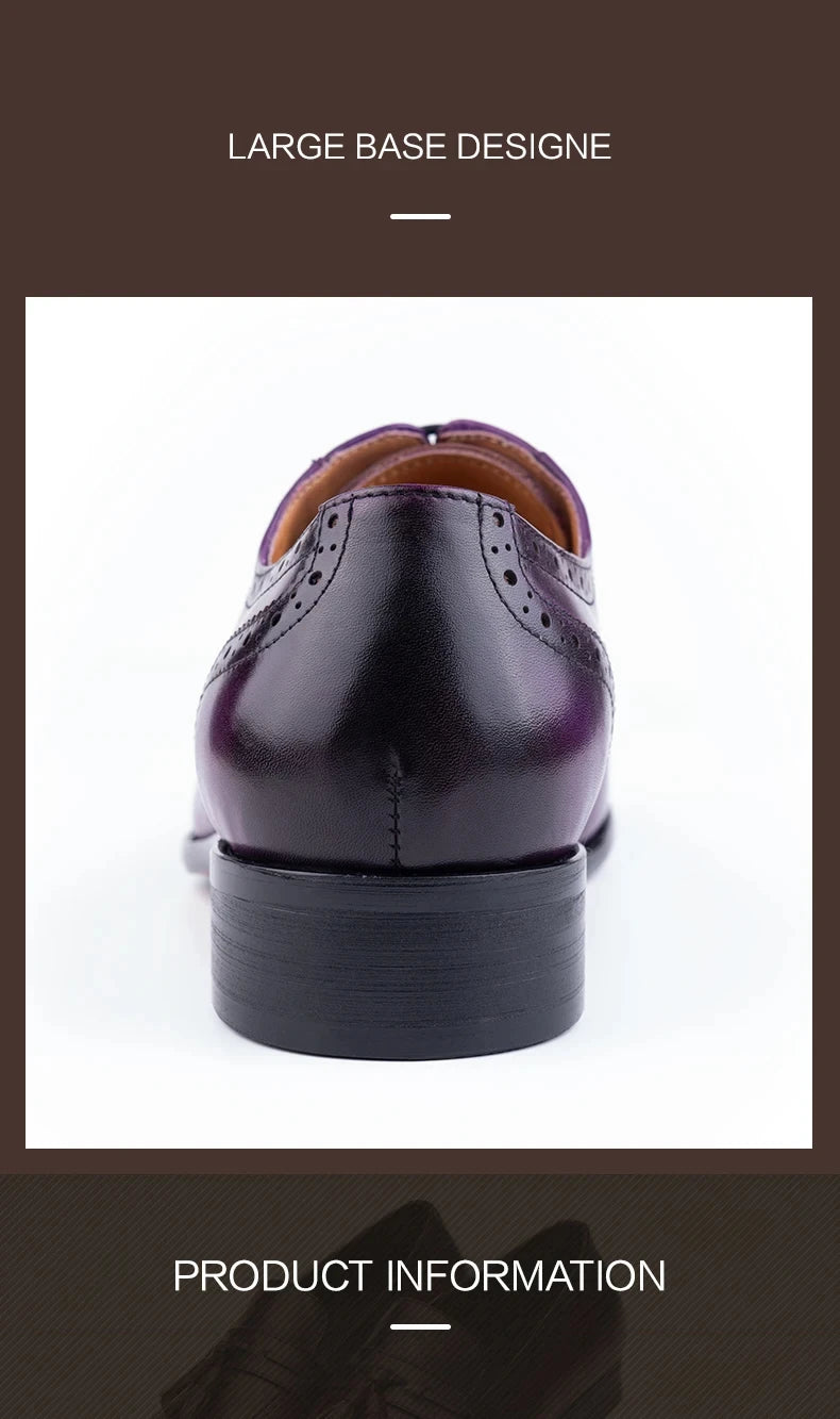 Chaussures Oxford faites à la main pour hommes, chaussures Derby à lacets, cuir véritable, élégantes, carrées, artisanat, fête de mariage, nouvelle tendance, mode