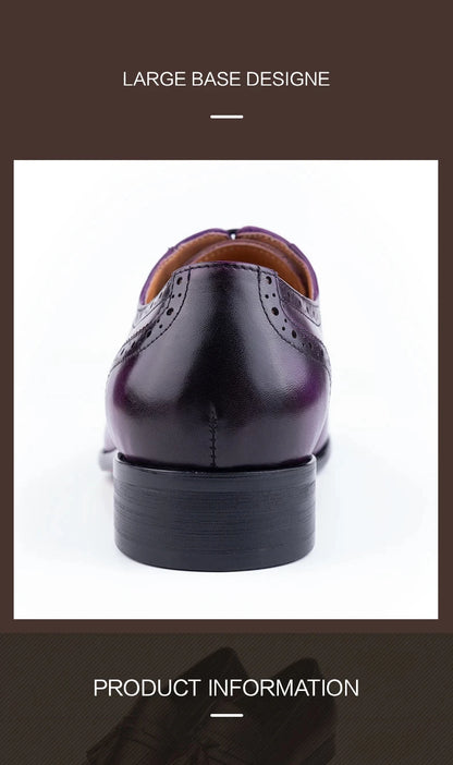 Chaussures Oxford faites à la main pour hommes, chaussures Derby à lacets, cuir véritable, élégantes, carrées, artisanat, fête de mariage, nouvelle tendance, mode