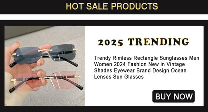 Lunettes de soleil carrées sans monture pour femmes et hommes, bord coupé, léopard doré, petite monture, concepteur rétro, lunettes d'ombre, UV400 oculos