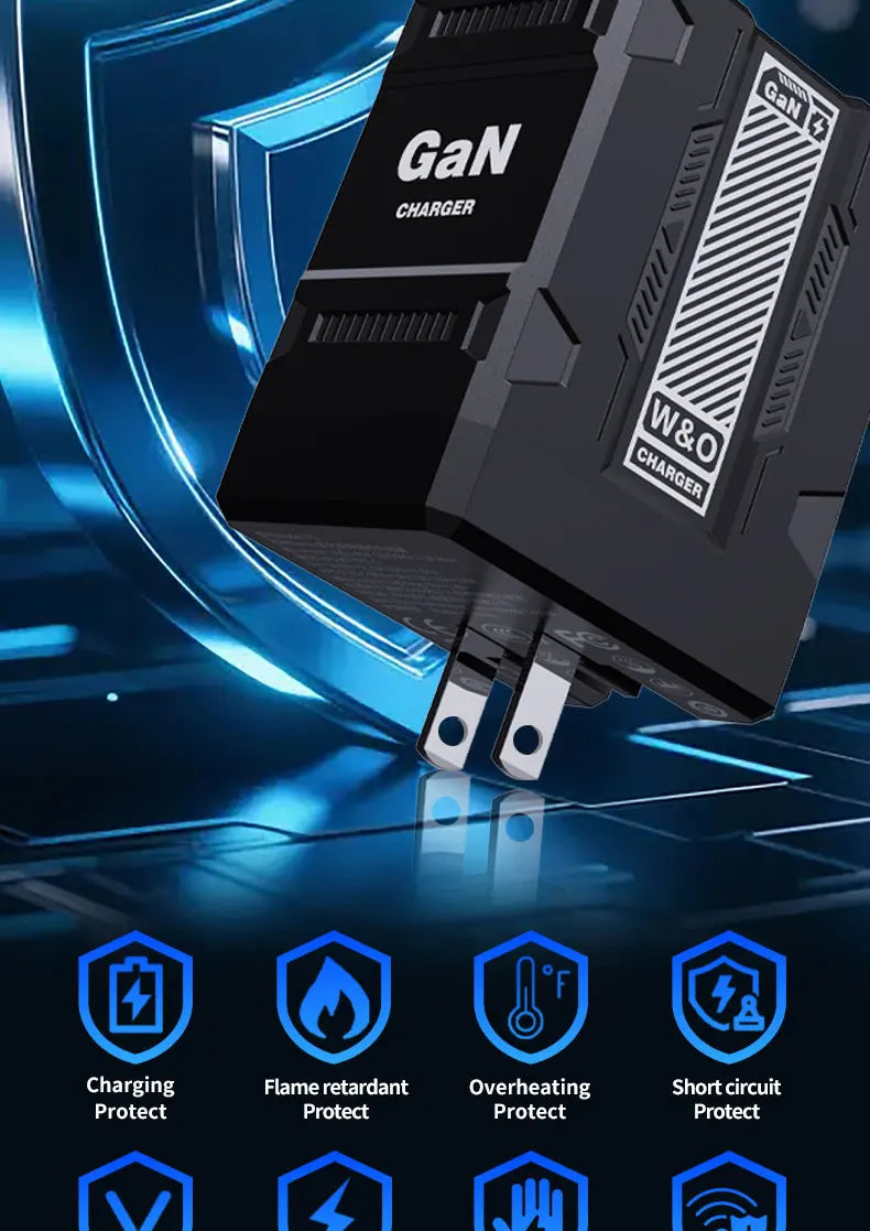 GaN 20W charge rapide PD3.0 chargeur Type C éclairage pour iPhone 12 13 Samsung Huawei Xiaomi téléphone portable prise ue/US chargeur mural